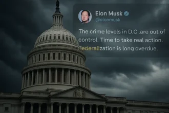 Elon Musk backs Trump D.C.